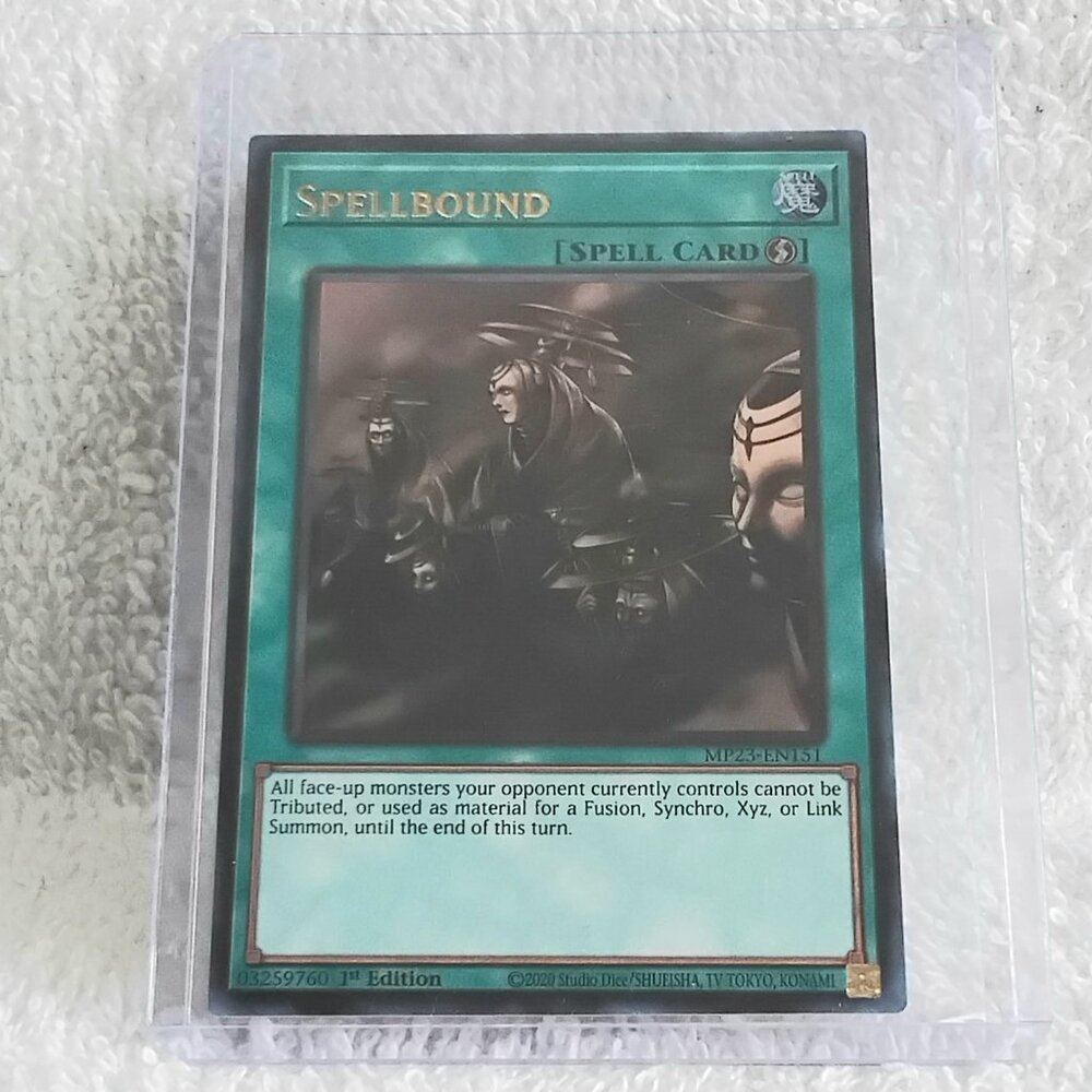 3/$35 Mint 2020 Yu-Gi-Oh! Spellbound MP23-EN151 UR Holo 1st Ed Card!!